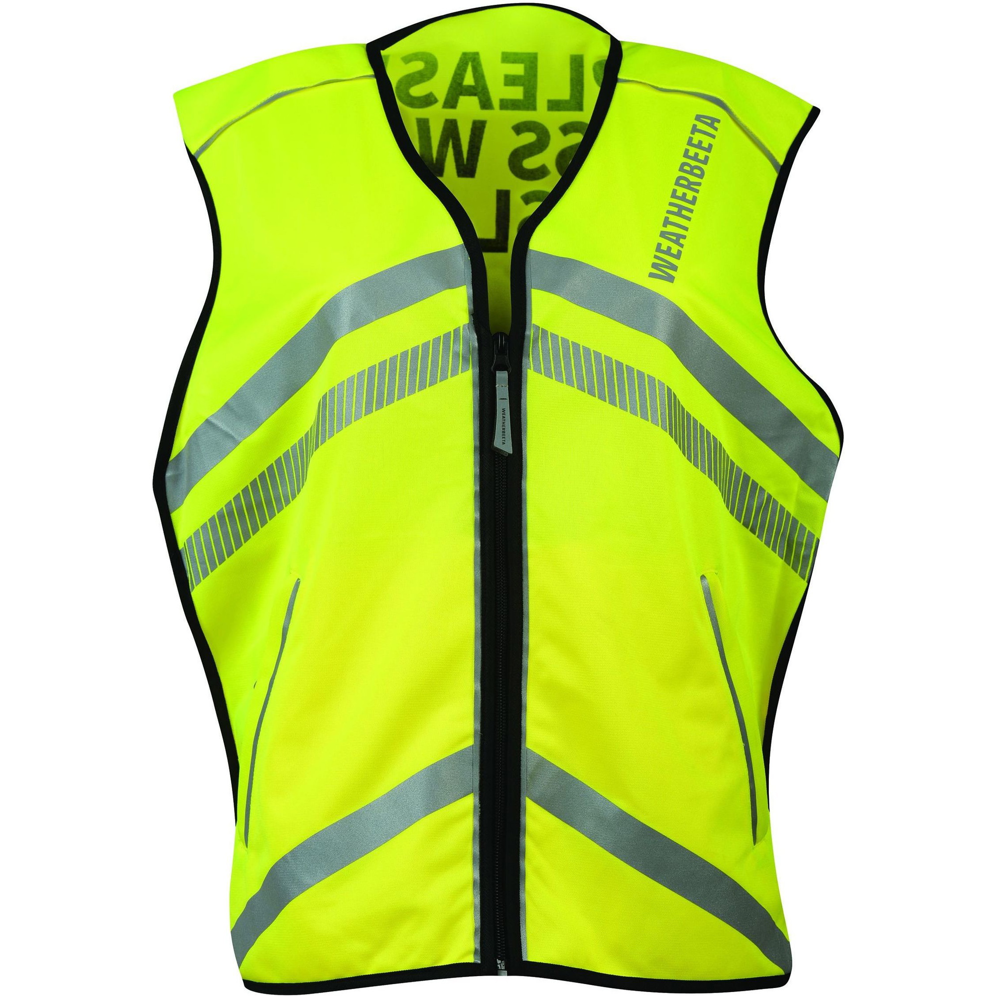 WeatherBeeta Childrens Reflective Waistcoat 1005269 - Hi Vis Yellow